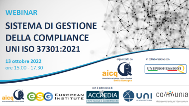 Sistema di Gestione della Compliance UNI ISO 37301:2021