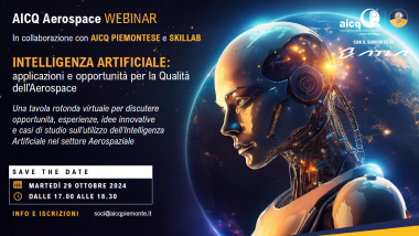 Intelligenza Artificiale (IA): Opportunità per la Qualità dell’Aerospace