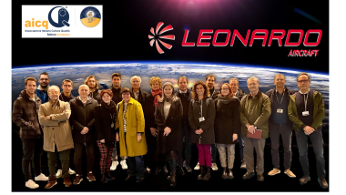 Dal Settore AICQ Aerospace > Report visita a Leonardo Aircraft