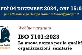 ISO 7101:2023 La nuova norma per la qualità nelle organizzazioni sanitarie